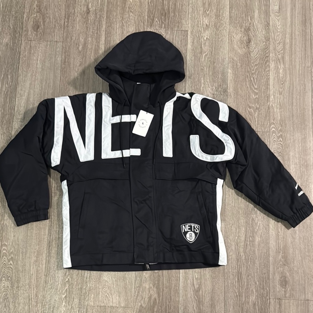 NWT Nike x Ambush NBA Collection Brooklyn Nets jacket women’s oversized XS